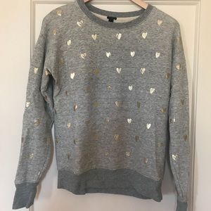 Heart Sweatshirt by J. Crew